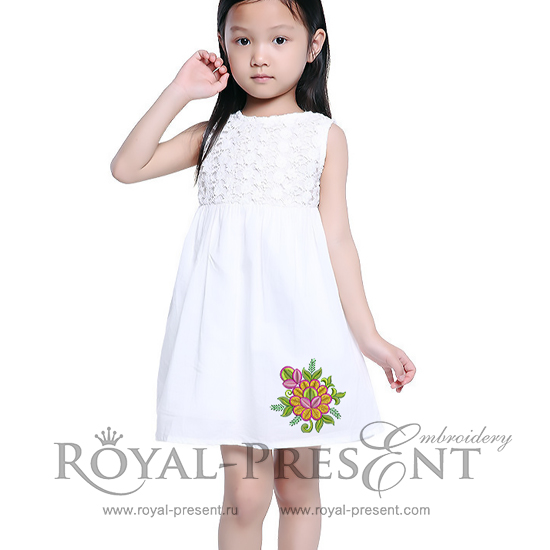 Free Machine Embroidery Design Flower Free Machine Embroidery Design Flower