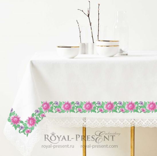 Lilac flowers Machine Embroidery Design Lilac flowers Machine Embroidery Design