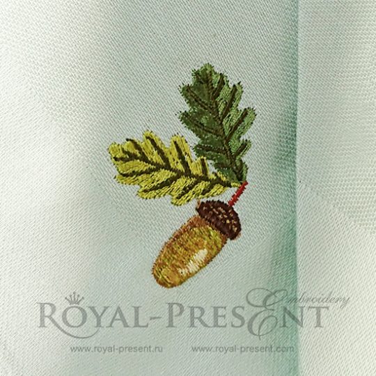 Free Machine Embroidery Design Acorns Free Machine Embroidery Design Acorns