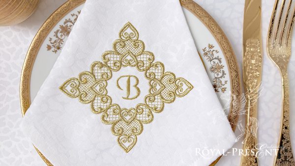 Free Machine Embroidery Design Lace ornament Free Machine Embroidery Design Lace ornament