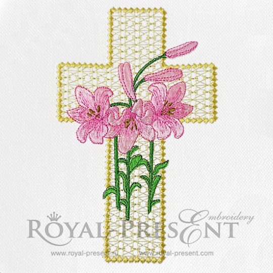 Machine Embroidery Design Religious Cross Machine Embroidery Design Religious Cross