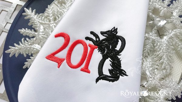 Machine Embroidery Design Chinese New Year of the Dog