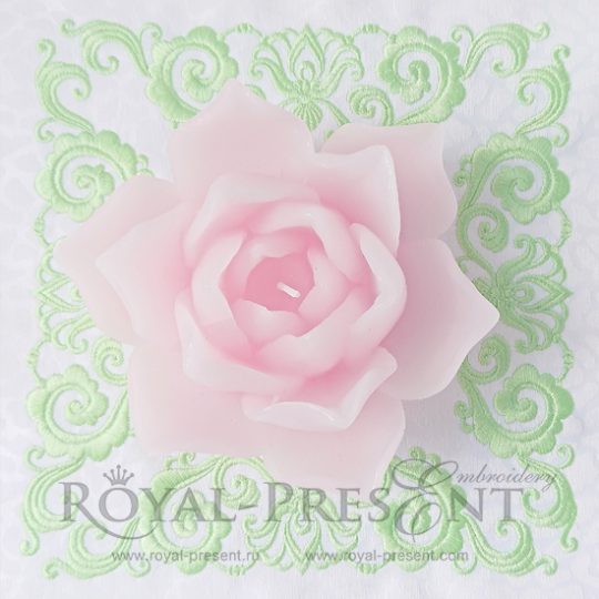 Machine Embroidery Design Elegant Decor