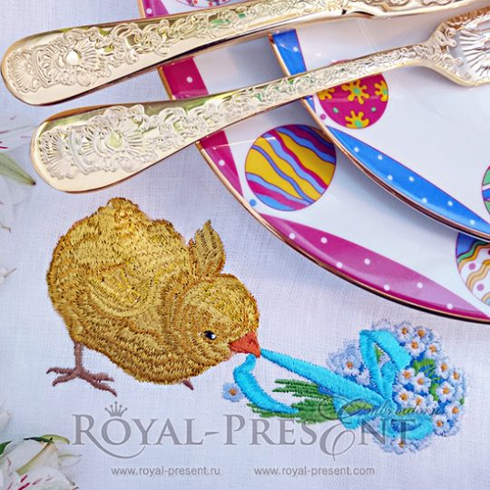 Machine Embroidery Design Vintage Easter Chicken Machine Embroidery Design Vintage Easter Chicken