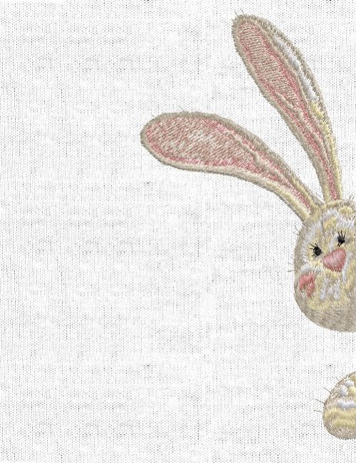 Machine Embroidery Design Cute Rabbit Machine Embroidery Design Rabbit