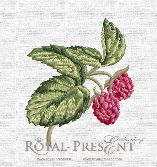 Machine Embroidery Design Raspberries Machine Embroidery Design Raspberries