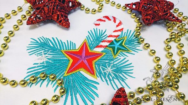 Machine Embroidery Design Christmas candy Machine Embroidery Design Christmas candy