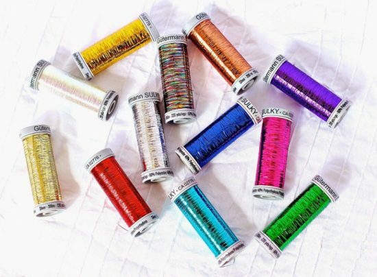 Gutermann Sulky Sliver Metallic Thread