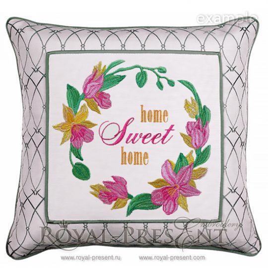 Machine Embroidery Design Beautiful orchids