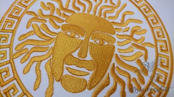 Machine Embroidery Design Medusa Gorgon
