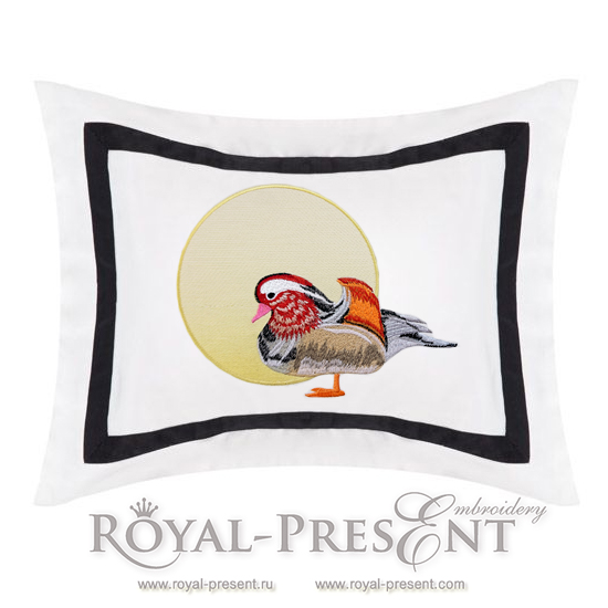 Machine Embroidery Design Mandarin duck Machine Embroidery Design Mandarin duck - 3 sizes