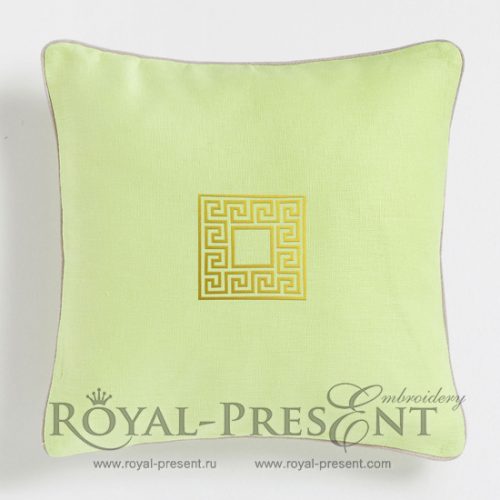 Free Machine embroidery designs to download Greek ornament Free Machine embroidery designs to download Greek ornament