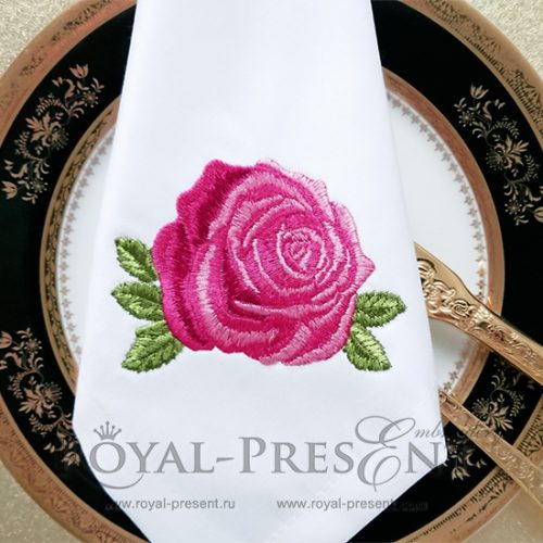 Rose Machine Embroidery Design Rose Machine Embroidery Design