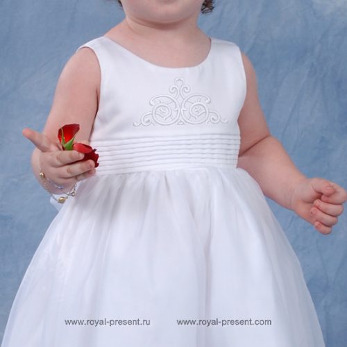 Heirloom christening embroidery design Heirloom christening embroidery design