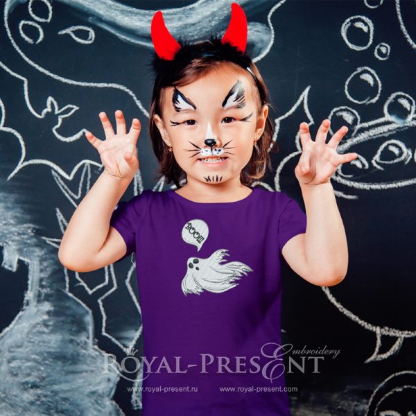 Free Machine Embroidery Design Ghost Free Machine Embroidery Design Ghost