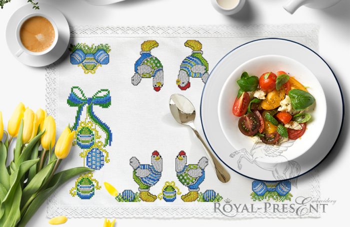 Easter set Cross-stitch Machine Embroidery Designs Easter set Cross-stitch Machine Embroidery Designs