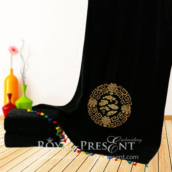 Chinese Ornament Machine Embroidery Design