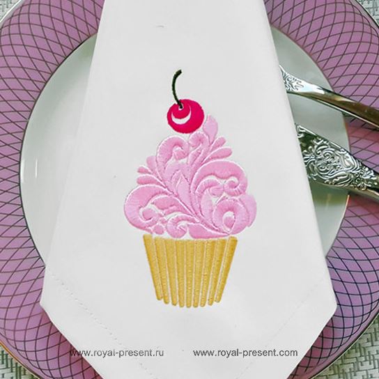 Cupcake Machine Embroidery Design Cupcake Machine Embroidery Design