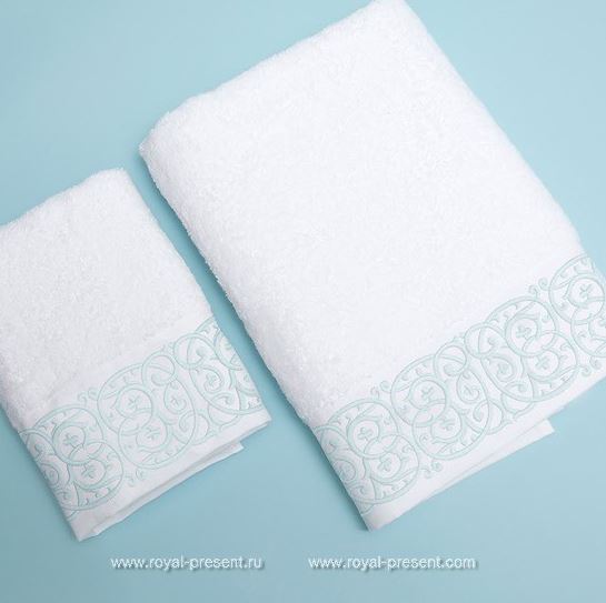 Arabesque border Digital Embroidery Pattern Arabesque border Digital Embroidery Pattern