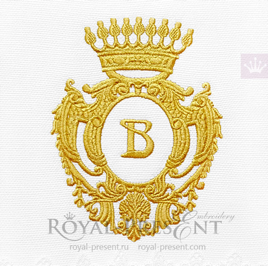 Medieval Frame Machine Embroidery Design - 3 sizes