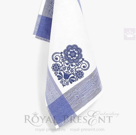 Nordic Machine Embroidery Design