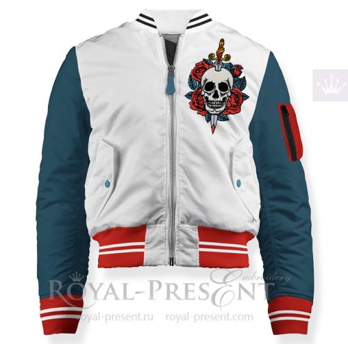 Tattoo Skull Machine Embroidery Design Tattoo Skull Machine Embroidery Design