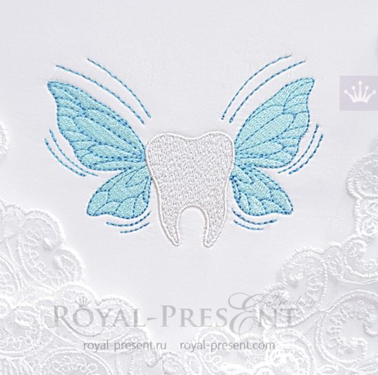 Cartoon Tooth Machine Embroidery Design Cartoon Tooth Machine Embroidery Design