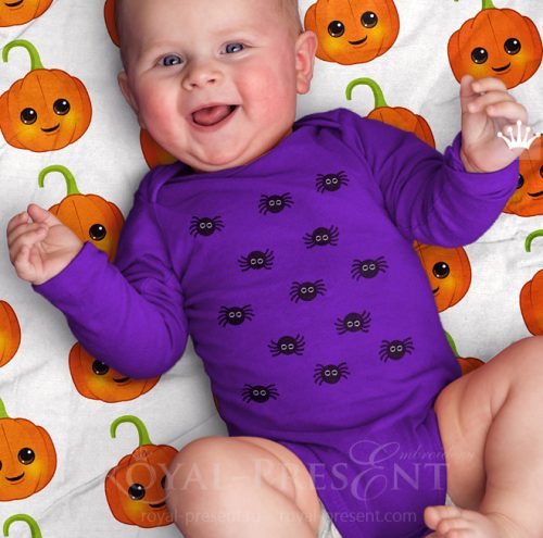 Tiny Spider Free Machine Embroidery Design - 2 sizes