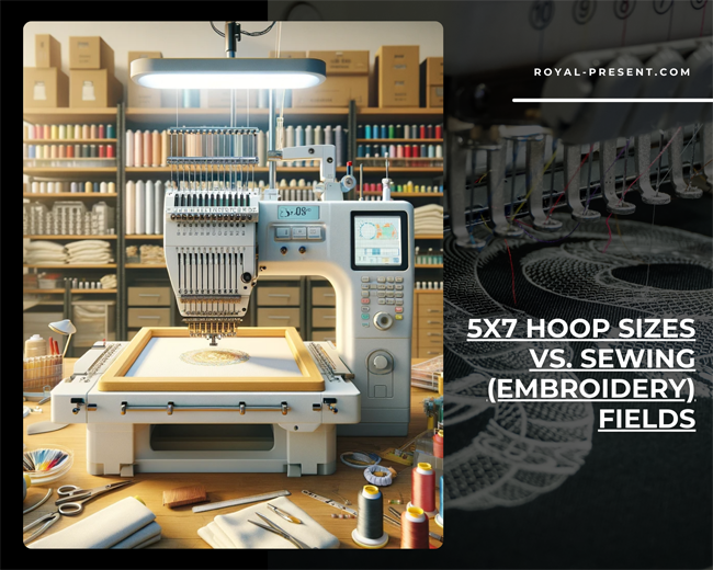 Exploring 5x7 Hoop Sizes in Embroidery: Between Metric and Imperial Measurements