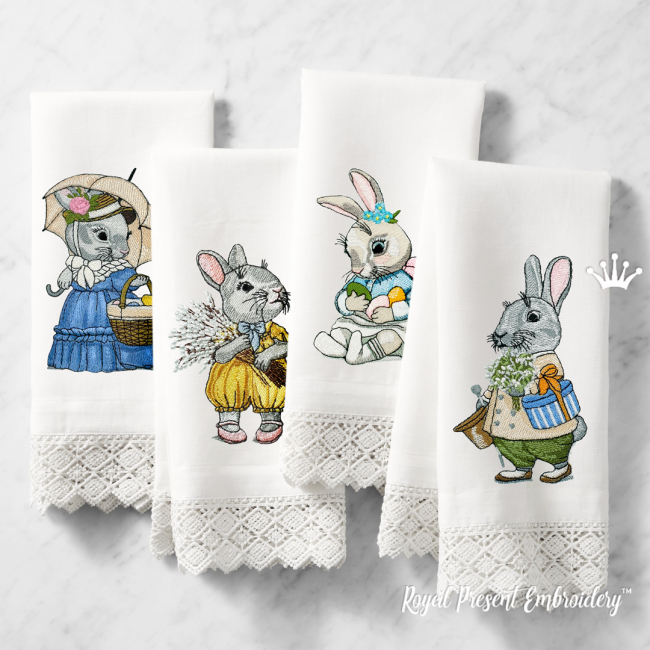 Elevate Your Easter Celebrations with Enchanting Bunny Machine Embroidery Designs